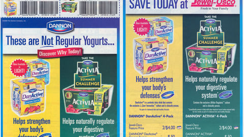 Dannon Jewel-Osco Co-Equity FSI