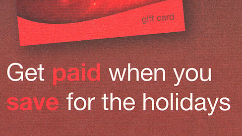 Kmart 'Christmas Club' Take-One