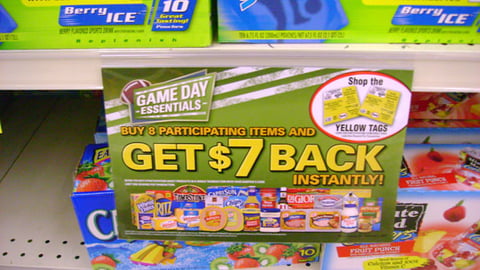 Kraft/Kroger 'Game Day Essentials' Sign