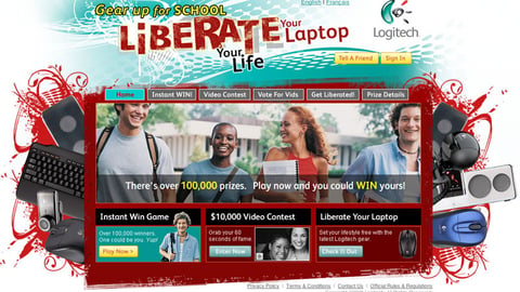 Logitech Promotional Home Page