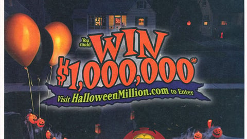 M&M 'Halloween Million Sweeps' FSI