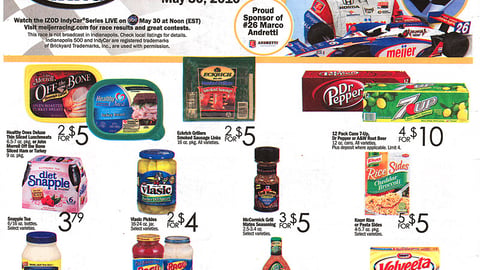 Meijer 'Fast Track to Savings' Indy 500 Feature