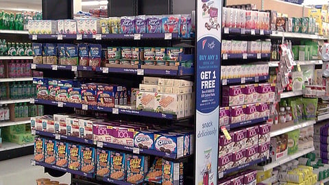 Kraft Foods Meal Box Endcap