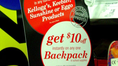 Meijer Kellogg Back-to-School Incentive Violator