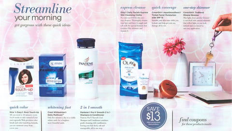 P&G Multi-Brand Beauty FSI