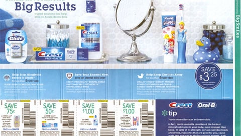 P&G 'Small Investment, Big Results' FSI