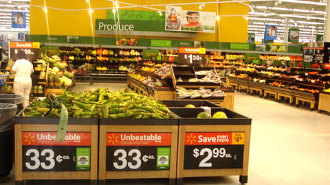 Walmart Produce Department