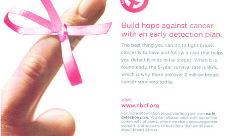 P&G Breast Cancer Research Foundation FSI