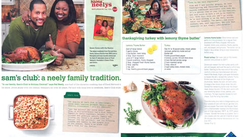 Sam's Club 'Down Home with the Neelys' Feature