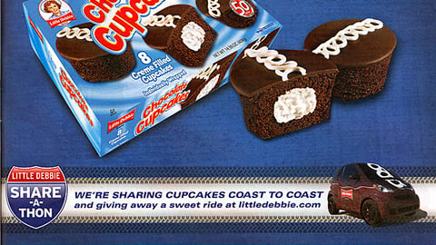 Little Debbie Cupcakes Sweeps Ad