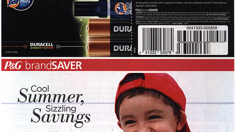 Duracell 'Free Tide' FSI