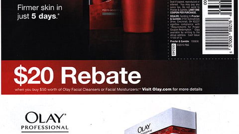 Olay Incentive FSI