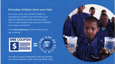 P&G brandSaver 'Clean Water' FSI