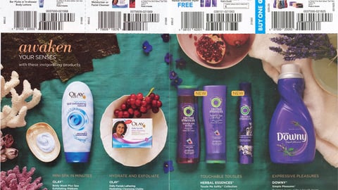 P&G 'Awaken Your Senses' FSI