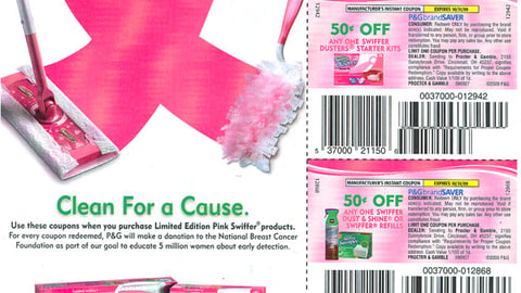 Swiffer 'Clean for a Cause' FSI