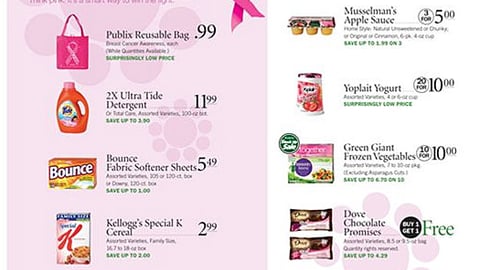 Publix 'Think Pink' Feature