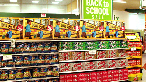Publix Back-to-School Gondola
