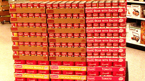 Publix Campbell Soup 'Fill Up Your Bag' Pallet