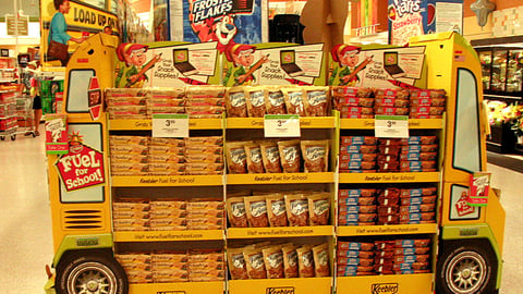 Kellogg 'Fuel for School' Display