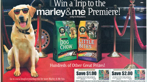 Purina 'Marley & Me' FSI