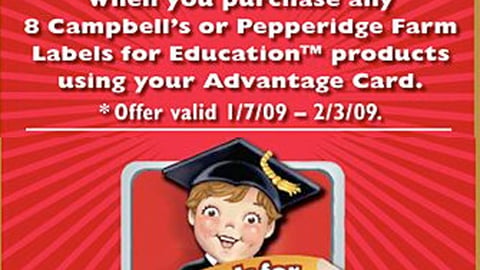 QFC Campbell's ''Labels For Education' Feature