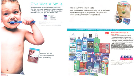 Rite Aid 'Give Kids a Smile' Feature