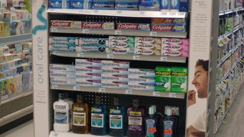 Rite Aid 'Love Your Smile' Oral Care Endcap