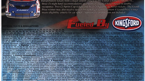 Rite Aid Kingsford 'Race to ...' Feature