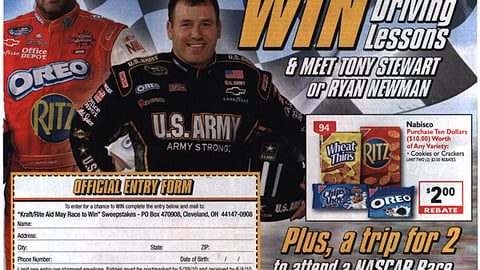 Rite Aid Kraft NASCAR Sweeps Feature