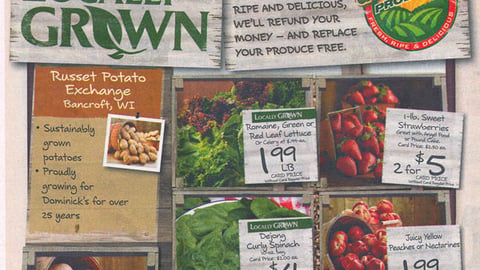 Dominick's 'Locally Grown' Produce Feature