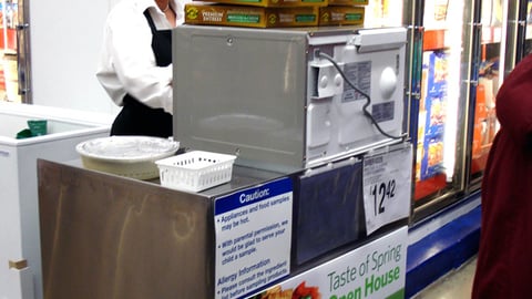 Sam's Club 'Taste of Spring' Barber Foods Station