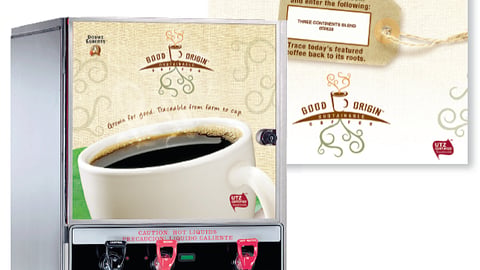 Sara Lee Good Origin Coffee Dispenser 
