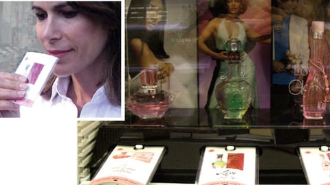 Target Shelf Puffer Fragrance Testers