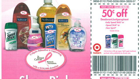 Colgate-Palmolive Target 'Shop Pink' FSI
