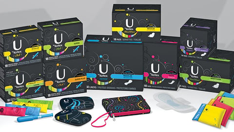U by Kotex Packaging