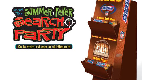 Mars Summer Sweepstakes Displays