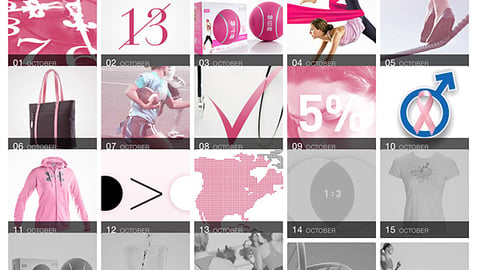 Sports Authority 'Sporting Pink' Website
