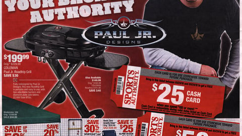 Sports Authority 'Backyard' Feature 