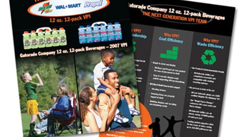 Gatorade/Propel Wal-Mart Trade Collateral