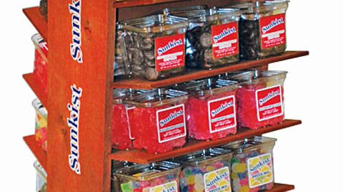 Jelly Belly Sunkist Slices Floorstand
