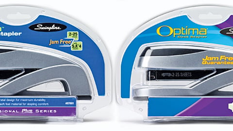Swingline Staplers Clamshell Packaging