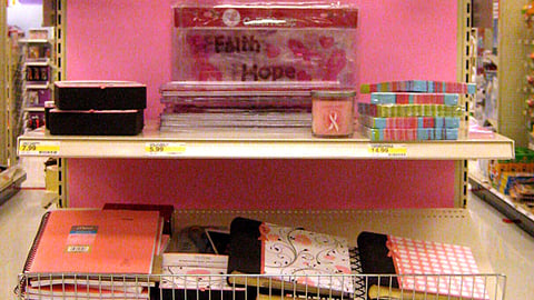 Target 'Shop Pink' Endcap