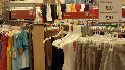 Target Women's Sleepwear Wall Sign