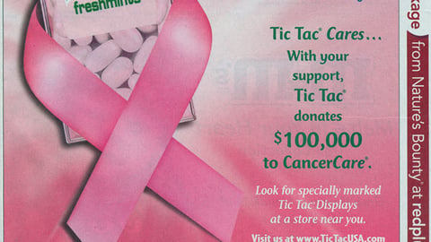 Tic Tac CancerCare FSI