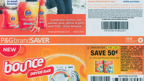 Tide Stain Release Gymboree FSI