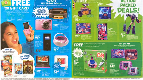 Toys "R" Us Promotional Features
