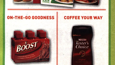 Walgreens Nestle Coupon Book Feature