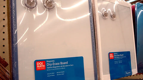 Quartet 'Do the Math' Dry-Erase Board Packaging