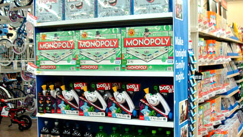 Walmart 'Family Night' Endcap
