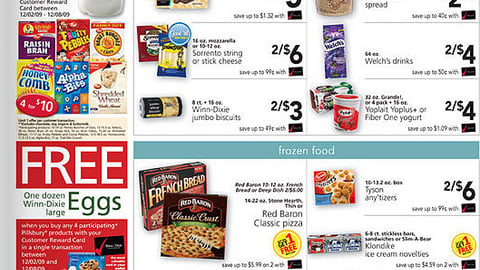 Winn-Dixie Cross-Merchandising Features
